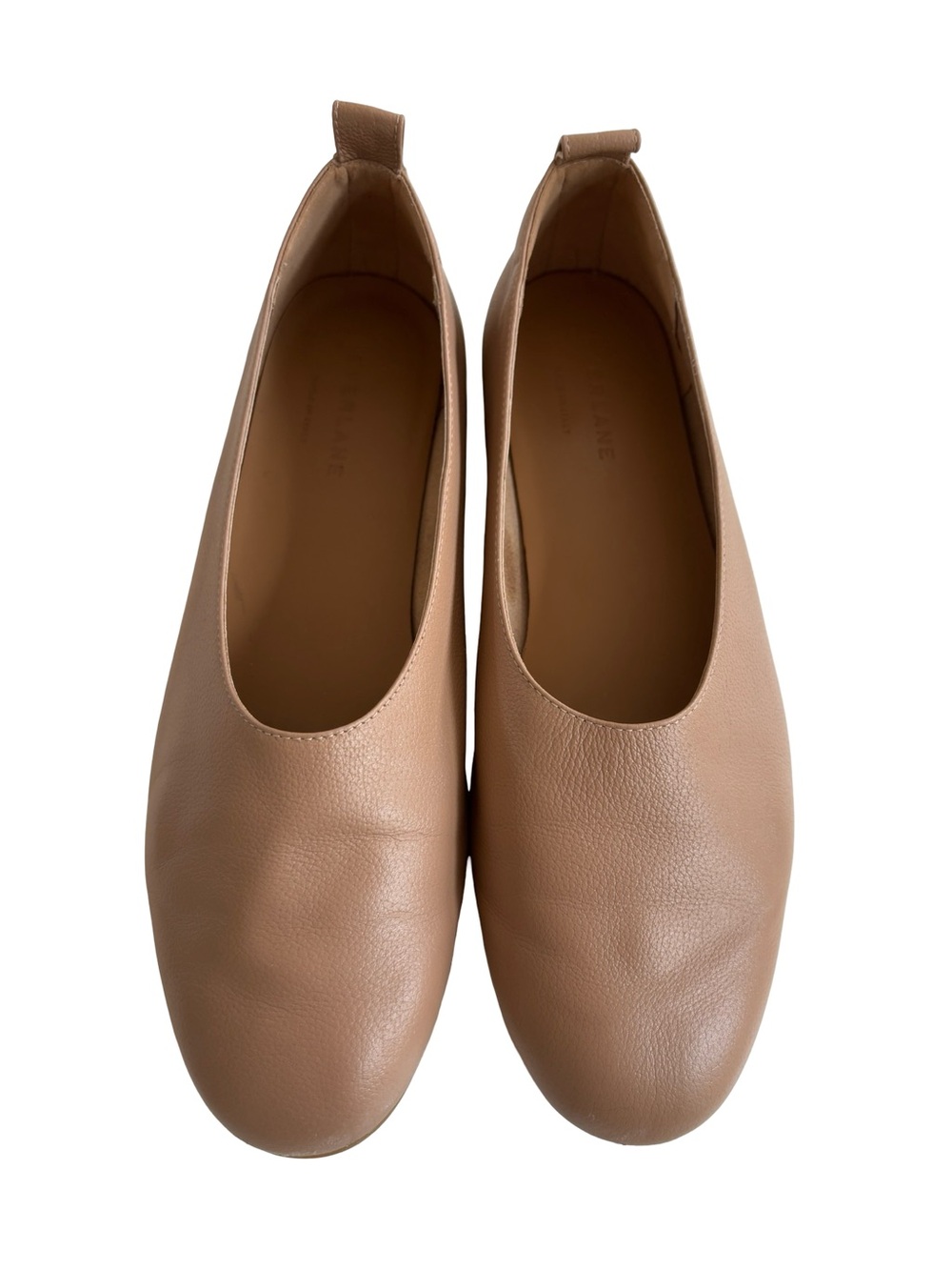 Everlane The Day Glove Nude Round Toe Ballet Flats Shoes Size Women's 7.5